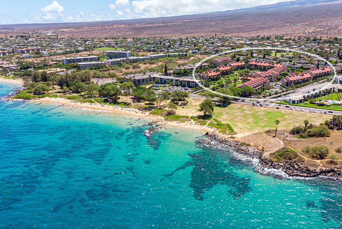 Kamaole Sands Maui Map